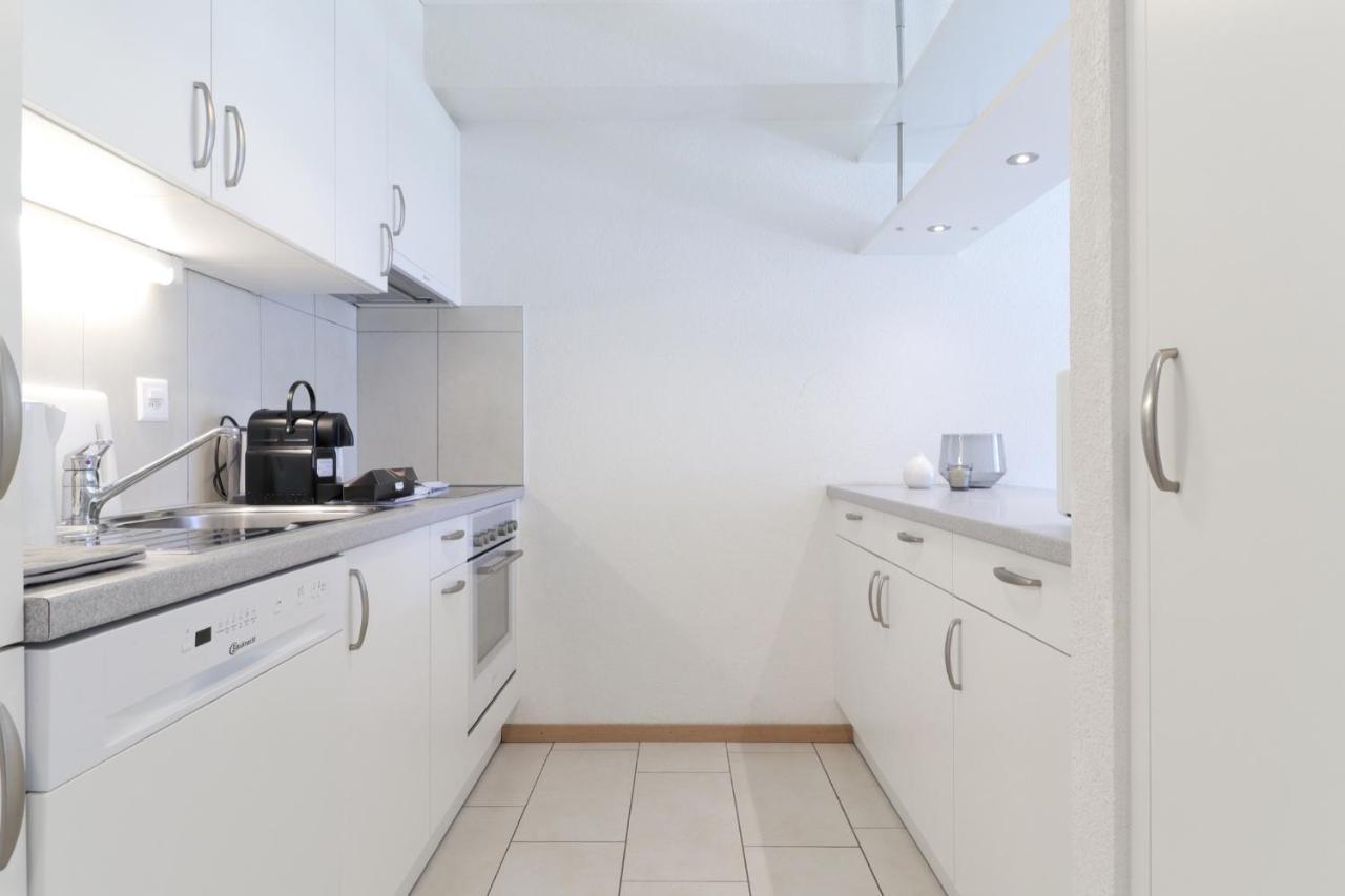 Modern Apartment Close To Martigny Train Station Exteriör bild